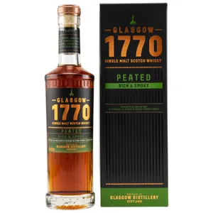 1770 Glasgow Single Malt Scotch Whisky Peated